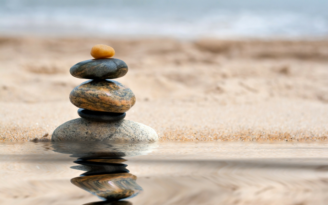 MBSR - Balancing Rocks
